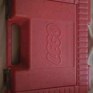 Vintage LEGO Red Storage Case